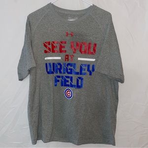 Under Armour Chicago Cubs ‘See you at Wrigley Field’ TShirt - Gray - Sz L